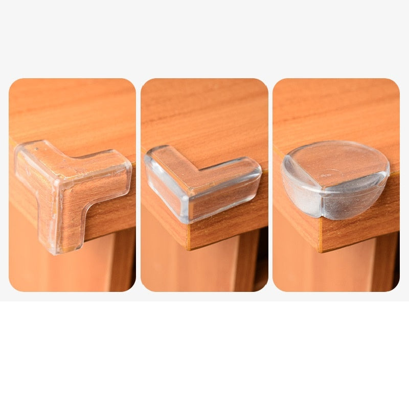 10PCS Baby Safety Silicone Table Corner Protectors – Soft Edge Guards for Furniture