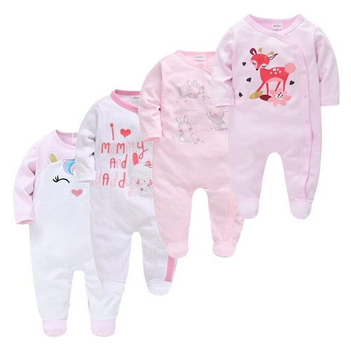 3–6 Months Baby Boy Pajama Bodysuit – Soft Cotton Sleepwear