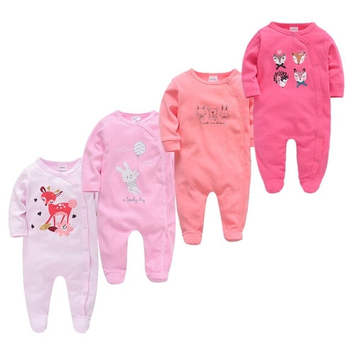 3–6 Months Baby Boy Pajama Bodysuit – Soft Cotton Sleepwear
