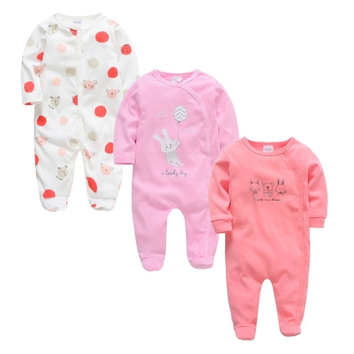 3–6 Months Baby Boy Pajama Bodysuit – Soft Cotton Sleepwear