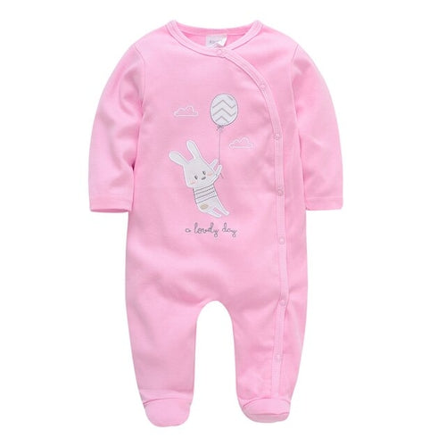 3–6 Months Baby Boy Pajama Bodysuit – Soft Cotton Sleepwear