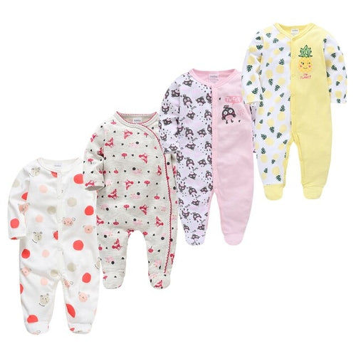 3–6 Months Baby Boy Pajama Bodysuit – Soft Cotton Sleepwear