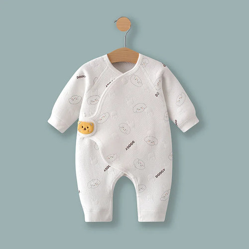 Spring & Autumn Baby Rompers – Soft Cotton Newborn Outfit (0–6 Months)