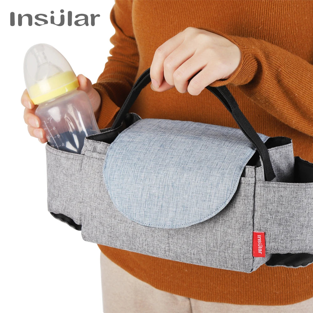 Insulated Diaper Bag – Baby Bottle Insulation & Mummy Storage Bag