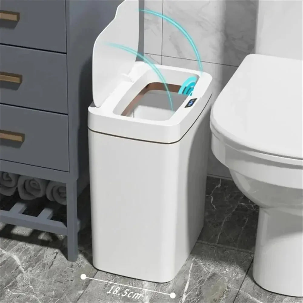 18L Automatic Touchless Sensor Trash Bin – Smart, Waterproof & Hygienic