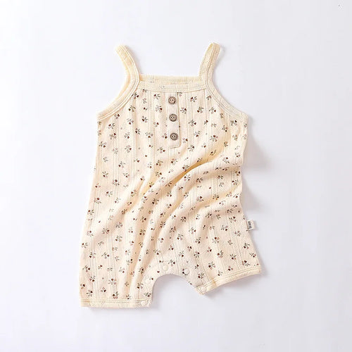 Summer Cotton Baby Romper – Soft & Breathable for Newborns (0–24 Months)