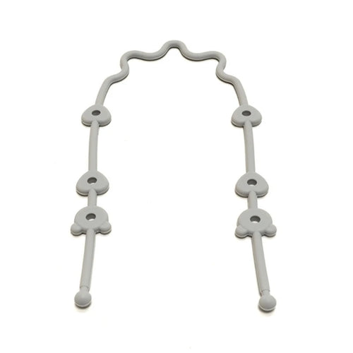Baby Pacifier Chain with Safety Straps – Silicone Clip Holder for Stroller & Clothing