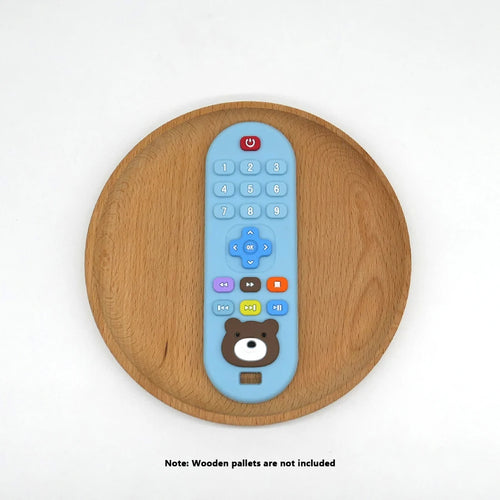 1/4pcs Silicone Baby Teething Toy – Remote Control Design