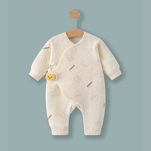 Spring & Autumn Baby Rompers – Soft Cotton Newborn Outfit (0–6 Months)