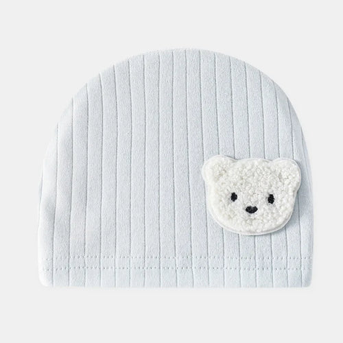 Newborn Baby Hat – Spring & Autumn Model (0–3 Months, Boy)