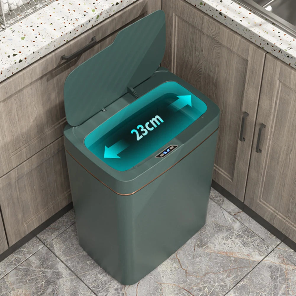 18L Automatic Touchless Sensor Trash Bin – Smart, Waterproof & Hygienic