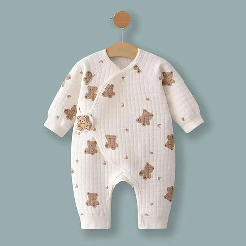 Spring & Autumn Baby Rompers – Soft Cotton Newborn Outfit (0–6 Months)