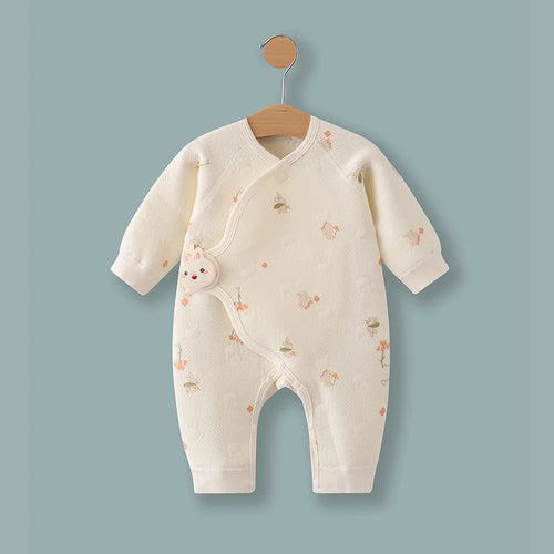 Spring & Autumn Baby Rompers – Soft Cotton Newborn Outfit (0–6 Months)