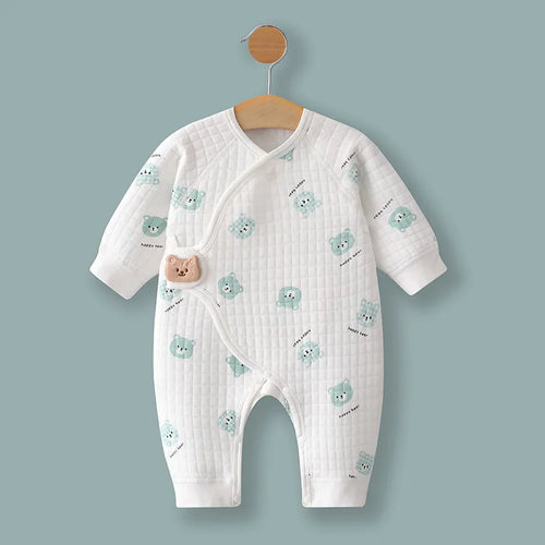 Spring & Autumn Baby Rompers – Soft Cotton Newborn Outfit (0–6 Months)