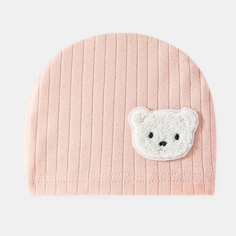 Newborn Baby Hat – Spring & Autumn Model (0–3 Months, Boy)