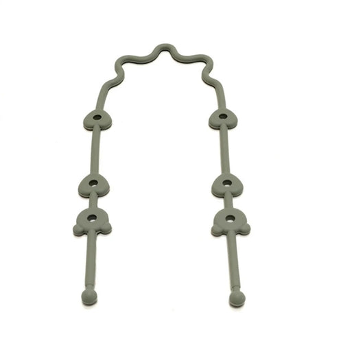 Baby Pacifier Chain with Safety Straps – Silicone Clip Holder for Stroller & Clothing