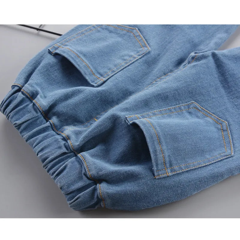 Spring & Autumn Baby Boy Clothes Set – Long Sleeve Shirt + Pants Outfit