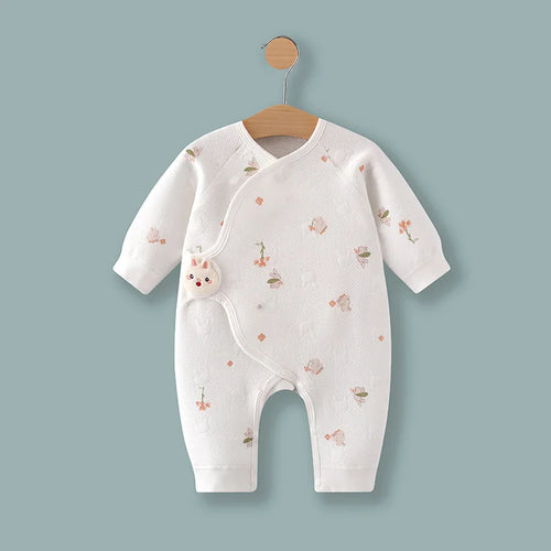Spring & Autumn Baby Rompers – Soft Cotton Newborn Outfit (0–6 Months)