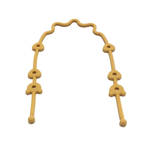 Baby Pacifier Chain with Safety Straps – Silicone Clip Holder for Stroller & Clothing