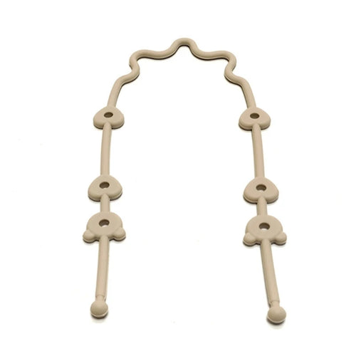 Baby Pacifier Chain with Safety Straps – Silicone Clip Holder for Stroller & Clothing