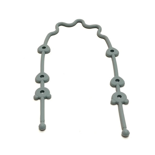 Baby Pacifier Chain with Safety Straps – Silicone Clip Holder for Stroller & Clothing
