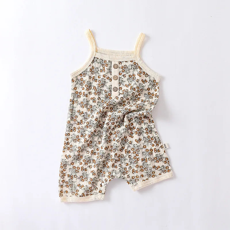 Summer Cotton Baby Romper – Soft & Breathable for Newborns (0–24 Months)