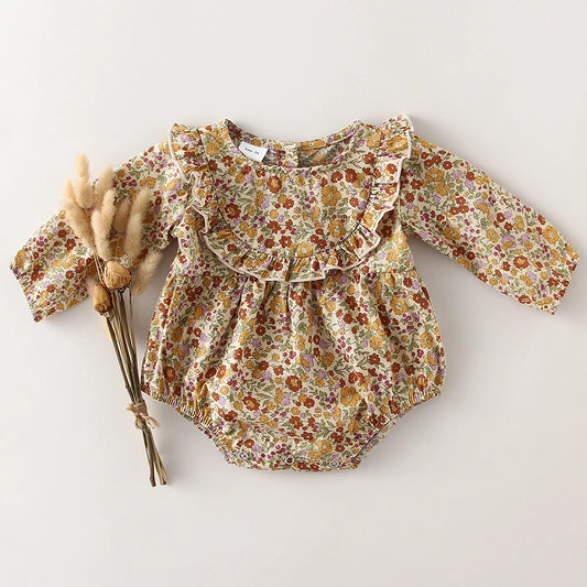 Baby Girl Clothes for (0–2Y) – Soft Cotton Long Sleeve Outfit for Spring